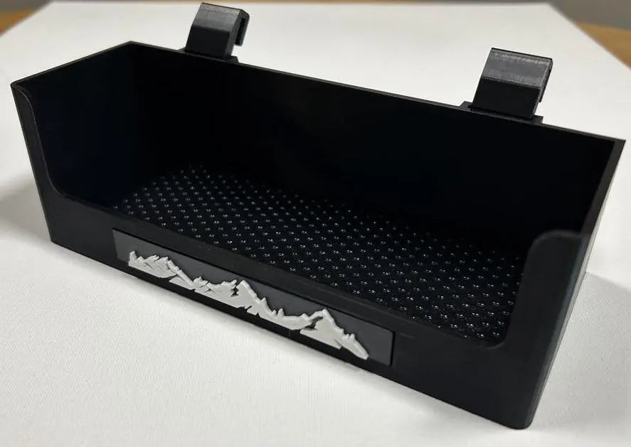 Over Visor Storage Bin (Sunglass Holder) Compatible with 2021+ Ford Bronco | Your Choice of Image/Text & Color