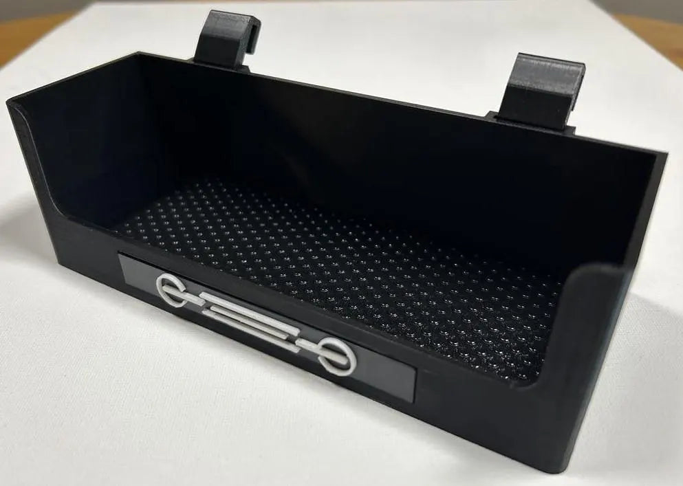 Over Visor Storage Bin (Sunglass Holder) Compatible with 2021+ Ford Bronco | Your Choice of Image/Text & Color