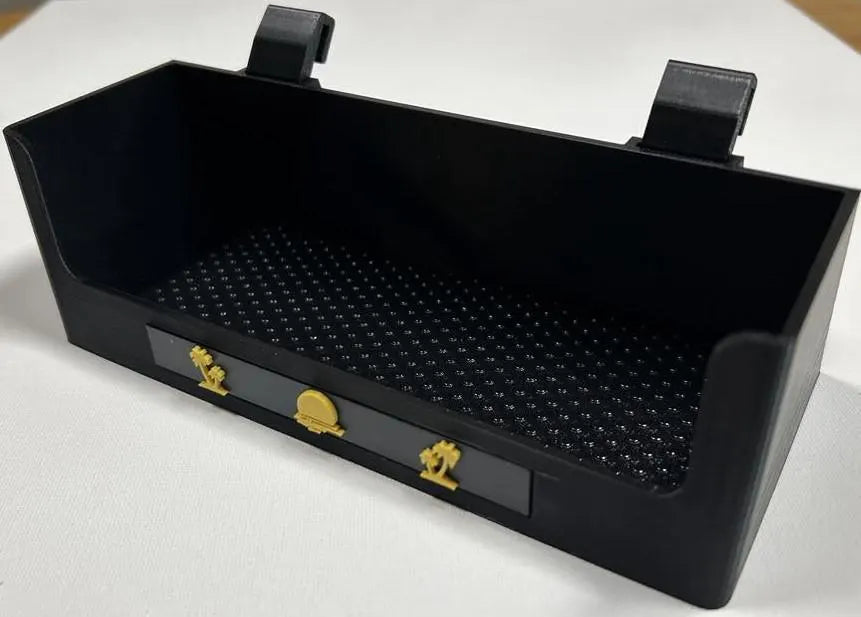 Over Visor Storage Bin (Sunglass Holder) Compatible with 2021+ Ford Bronco | Your Choice of Image/Text & Color